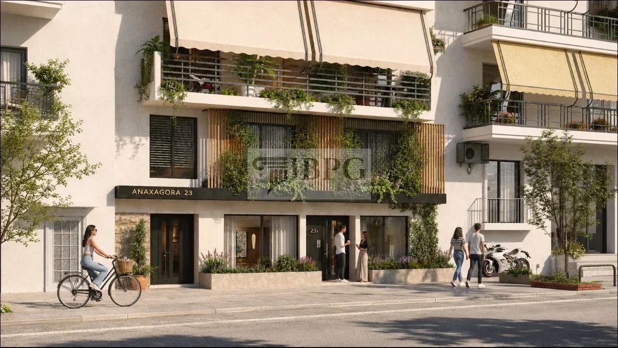 Modern Furnished 35m² Apartment in Nea Ionia, Athens with Smart Home Features, Park Views and Golden Visa Eligibility